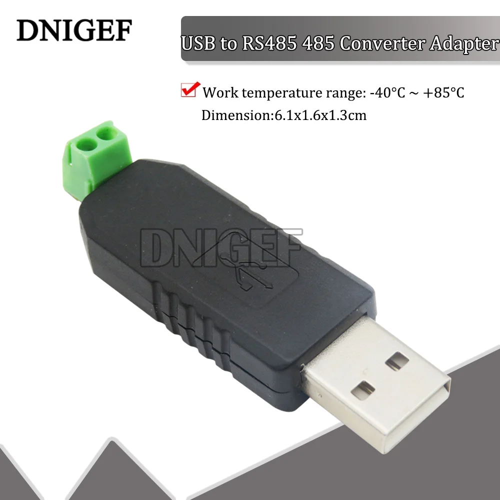 Адаптер преобразователя DNIGEF USB в RS485 485 с поддержкой Win7 XP Vista Linux Mac OS WinCE5.0 RS для Arduino |