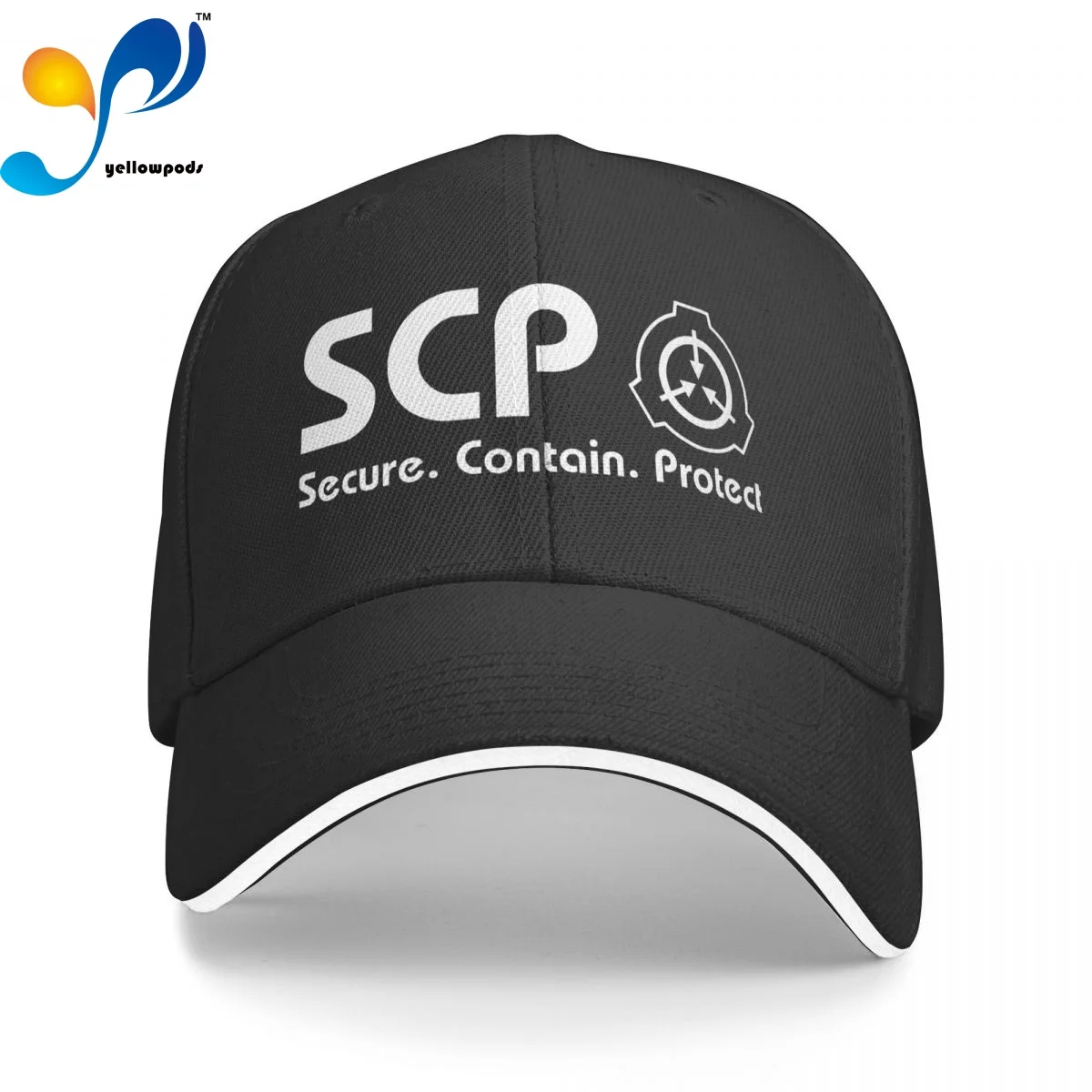 Безопасная Защитная Кепка-бейсболка SCP Foundation с логотипом | Аксессуары для одежды
