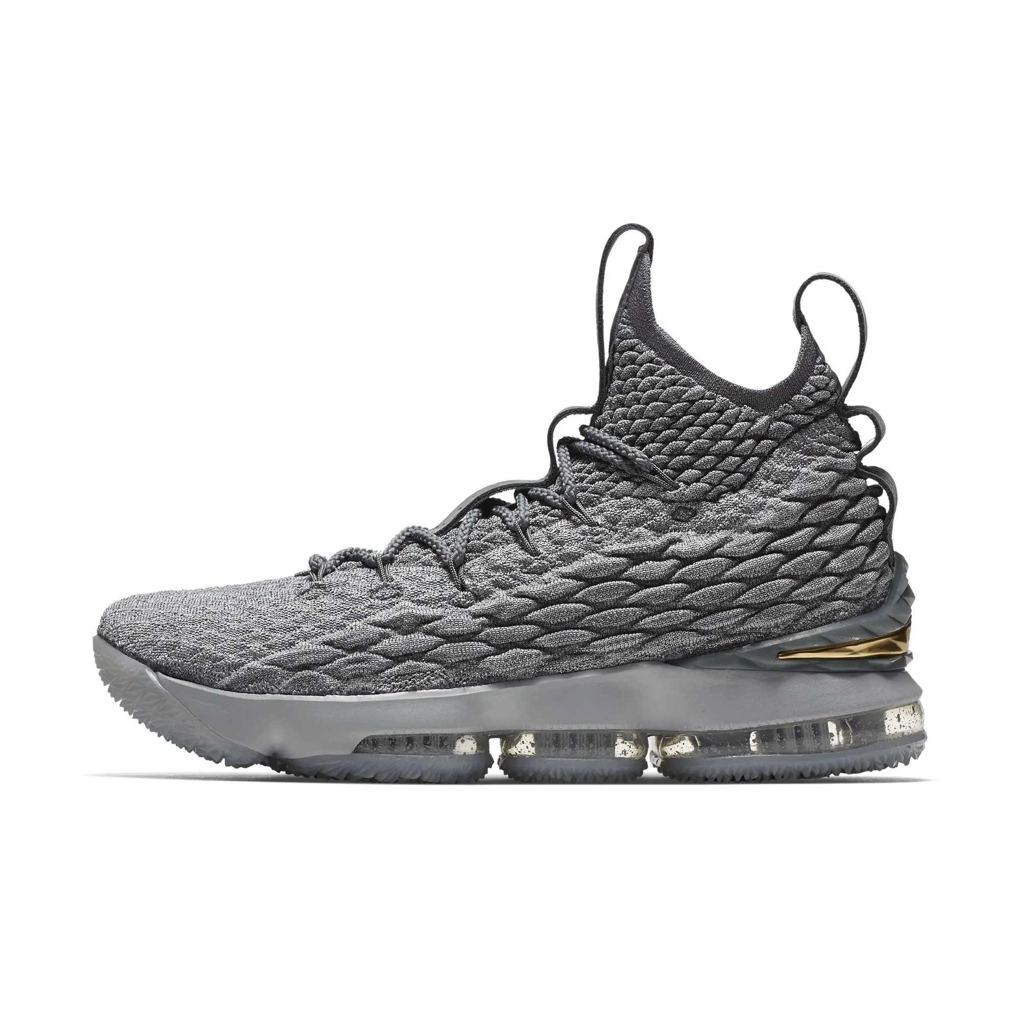 Оригинальные подлинные мужские баскетбольные кроссовки LEBRON XV EP, спортивные уличные кроссовки, удобные дышащие, Новое поступление - Цвет: 897649-005