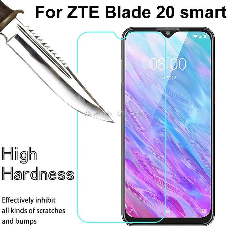 Закаленное стекло для zte Blade 20 smart 20 smart glass 9H защитная пленка Взрывозащищенная прозрачная защитная пленка для ЖК-экрана