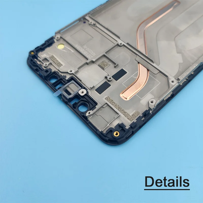 6,1" для Xiaomi Pocophone F1 Задняя Дверь Корпус Крышка батарейного отсека с ключом Передняя средняя рамка