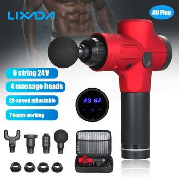 

24V Electric Portable Muscle Massager Percussive Vibrating Powerful GYM Massage Guns Handheld Deep Tissue Leg Muscle Massager