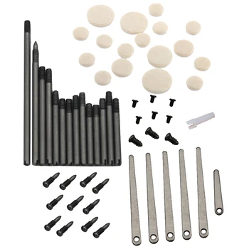 

Spring Leaf Repair Tool Set DIY Replacement Metal Sound Hole Pads Musician Clarinet Accessories Maintenance Parts Spindle Screws