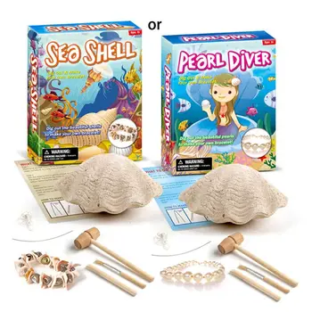 

Pearl Diver or Sea Shell Dig Kit Stem Toys for 7 Year Olds Gifts for 7 Year Old