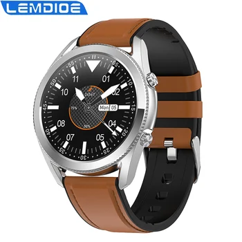 

Smart Watch Men 1.3 Inch Full Round HD Screen Bluetooth Call Long Standby Music Play Heart Rate Monitor Sport Smartwatch