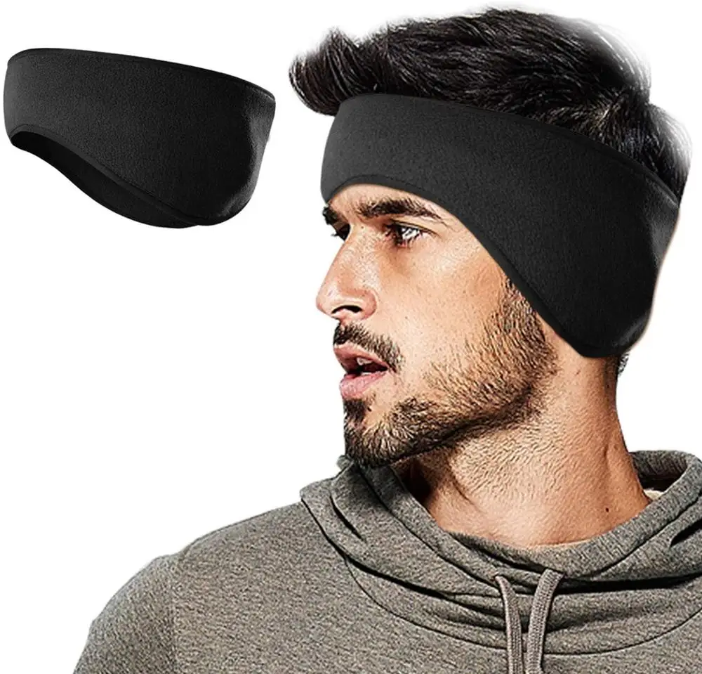 Outdoor Sport Ear Warmer Warm Fleece Headwear Ski Earmuffs Running Hairband 