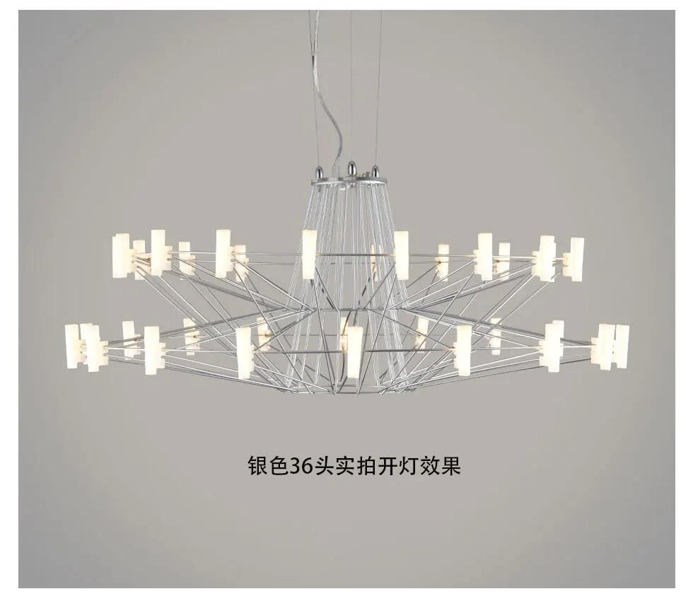 Скандинавский дизайн Led Chandelie трехэтажная люстра с башней используется для гостиной, столовой, отеля, лобби, Современное креативное освещение
