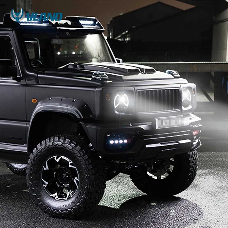 2 шт Автомобильная фара в сборе для Jimny головной лампы для Suzuki Jimny синий