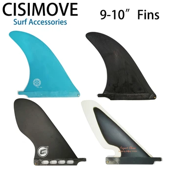 

CISIMOVE 9 to 10 inces large fiberglass center fin for long board surfboard