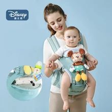 

Disney Multi-Function Baby Carrier Convenient Storage Bag Ergonomic Baby Carrier Four Seasons Universal Baby Sling Wrap Gear
