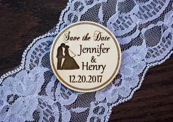 

Wooden Magnets, Bride and Groom Kiss, Bride and Groom Silhouette, Save the Date Magnets, Save the Date, Laser Engraved, Circle M