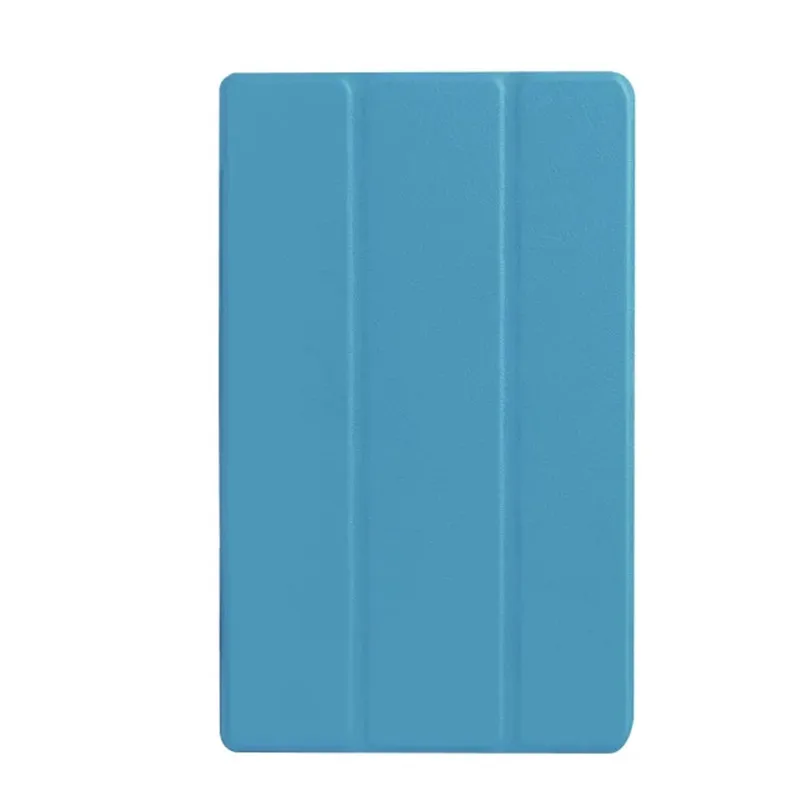 Трехслойный Магнитный смарт-чехол из полиуретановой кожи для Asus Zenpad 8,0 Z380 Z380C Z380KL 8 дюймов флип-стенд Роскошные Чехлы для планшетов - Цвет: blue