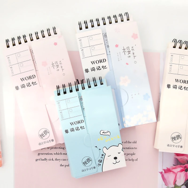 

1PC Cherry Blossom Series Scratch Note Book Note Creative Draw Sketch Notepad for Kids Notebook Drawing Toys School Supplies