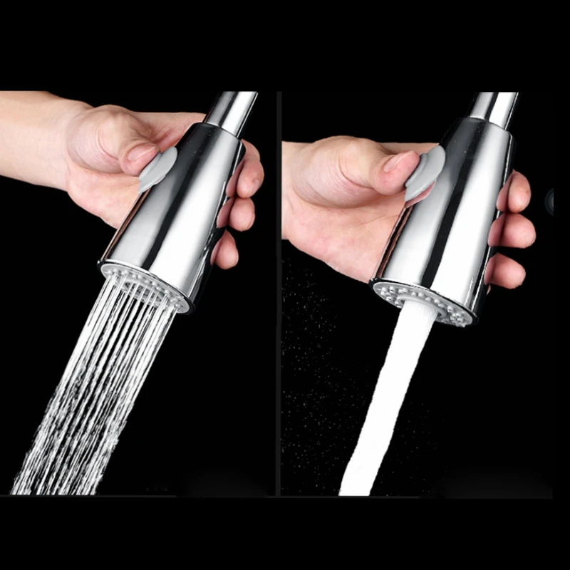  Chrome Touch Kitchen Mixer Tap Senducs Pull Down Sensor Kitchen Faucet Stainless Steel Kitchen Tap  - 4000208299638