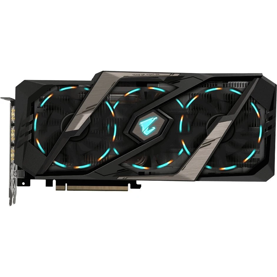 Видеокарта Gigabyte PCI-E GV-N208TAORUS X-11GC NV RTX2080Ti 11264Mb 352b GDDR6 1545/14140/HDMIx3/DPx