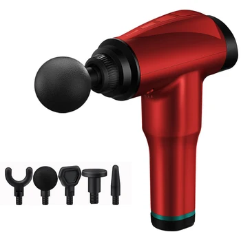 

Electric Massager With 3Colors USB Charge 12MM Deep Muscle Vibration Massage Gun Fitness Massager Therapy Gun Muscle Fascia Gun