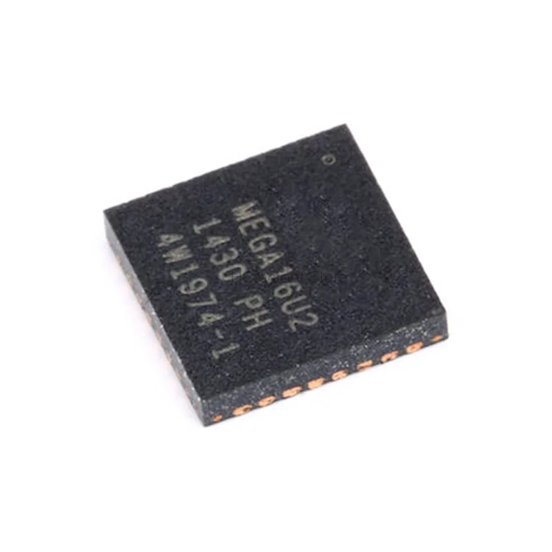 

Микроконтроллер atmega16u2 mu MCU 8 бит, микроконтроллер с 8 бит вспышкой AVR 512x8 qfn 32, оригинал, 5 unids