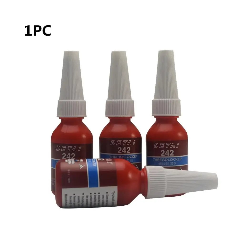

1PC Hot 242 Anaerobic Blue Screw Glue 10ml Leak-proof Sealing Adhesive or Thread Locking Agent
