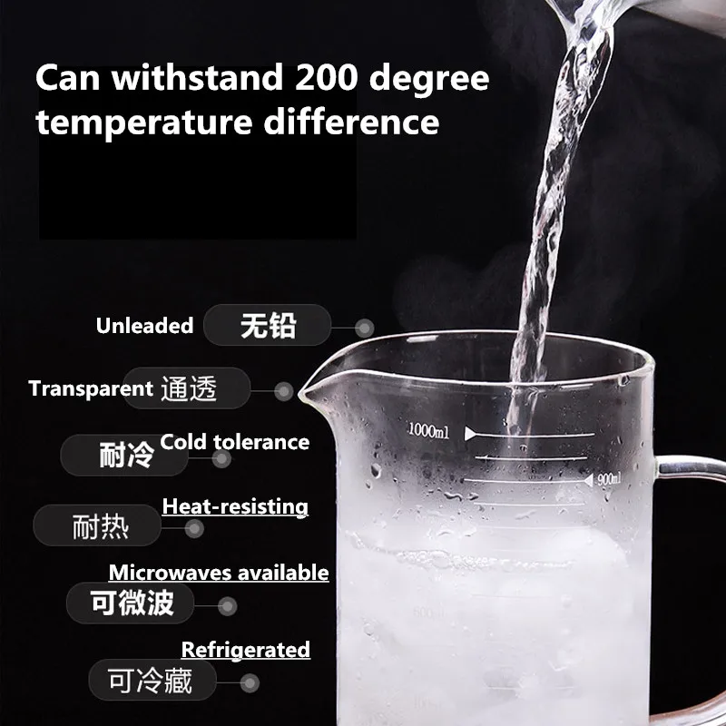 Glass Measuring Cup Microwave Safe  Oxo Measuring Cups Microwave Safe -  350ml 500ml - Aliexpress