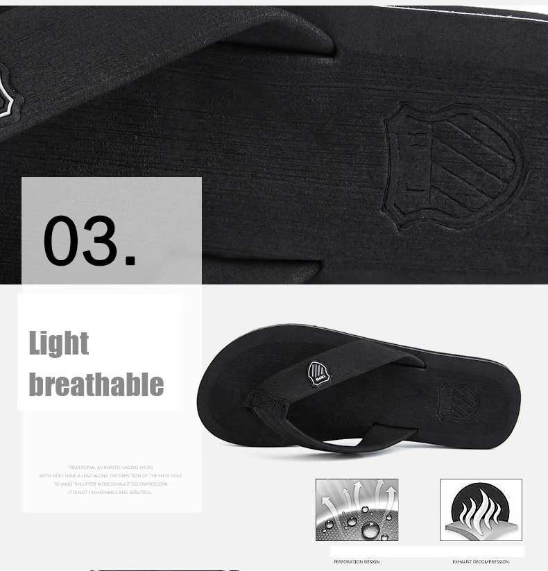 PUPUDA Flip Flops classic men casual shoes fashion trend House Slippers summer lightweight sandals comfortable Beach shoes