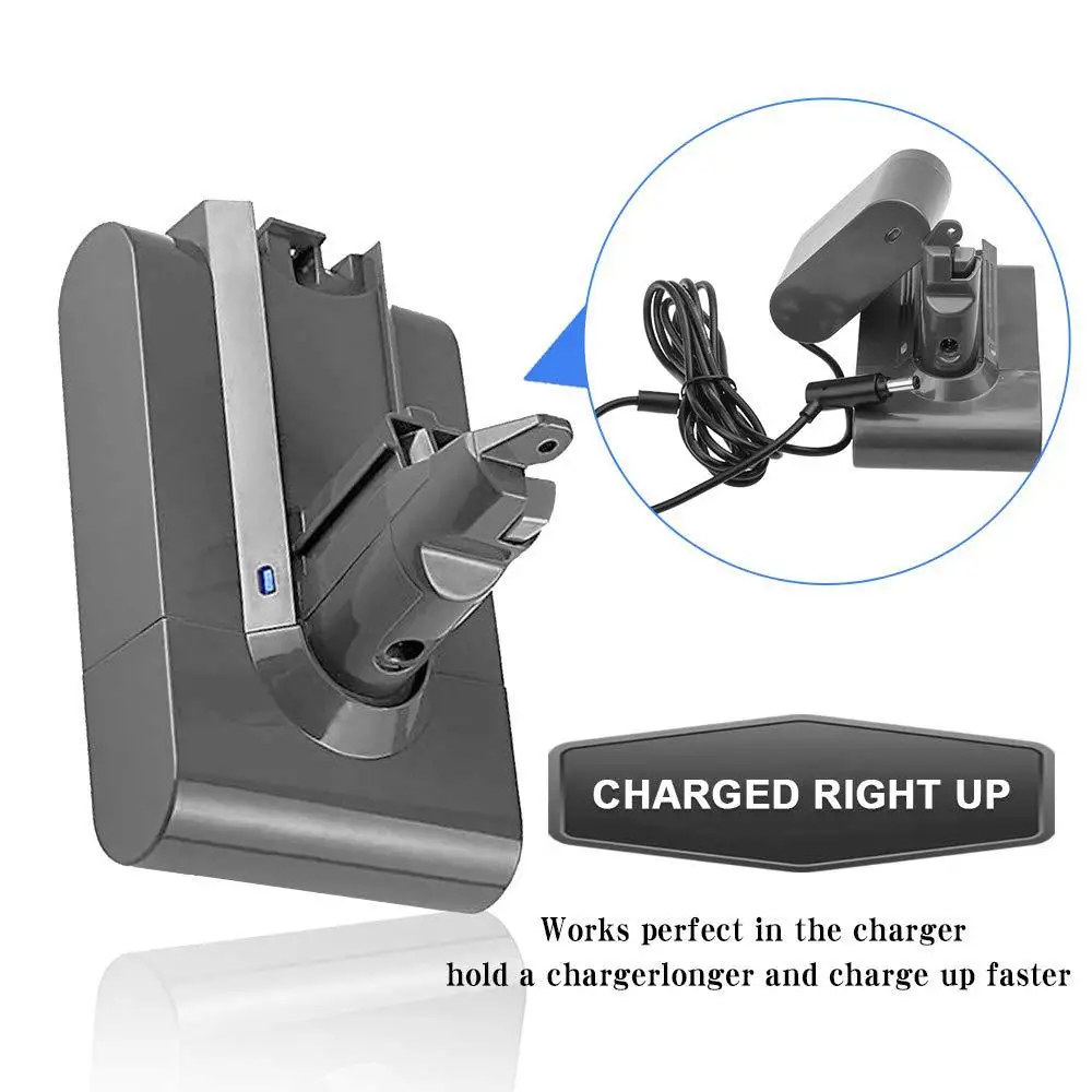 Skup 3000 3500mAH 21.6V akumulator litowo jonowy do Dyson V6 DC58 DC59 DC61 DC62 DC74 SV09 SV07 SV03 965874 02 odkurzacz części baterii
