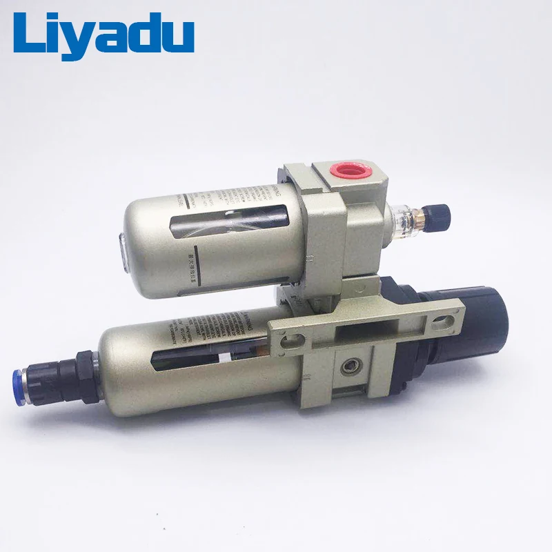AC3010-02D G1/4 AC3010-03D G3/8 сепаратор для масла и воды фильтр для очистки источника газа дуплексные части автоматический