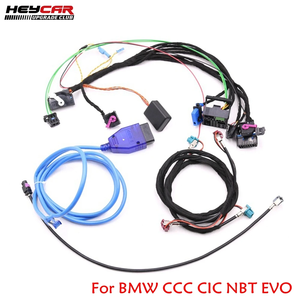 

Tools Wirings Harness With CAS Emulator Tester Tool For BMW CCC CIC NBT EVO Navigation Systems Power On Bench All in one