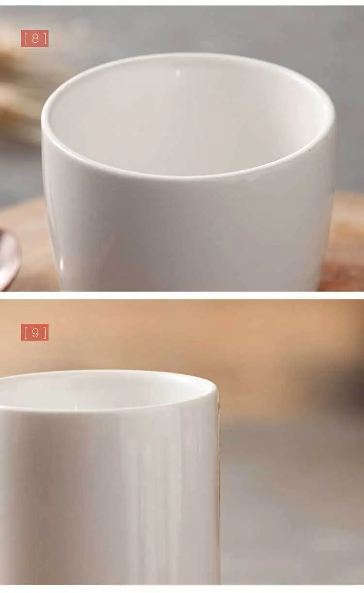 Ceramic Coffee Cup European Style Coffee Cup British-Style Coffee Cup Hotel Supplies Ceramic Cup Wholesale