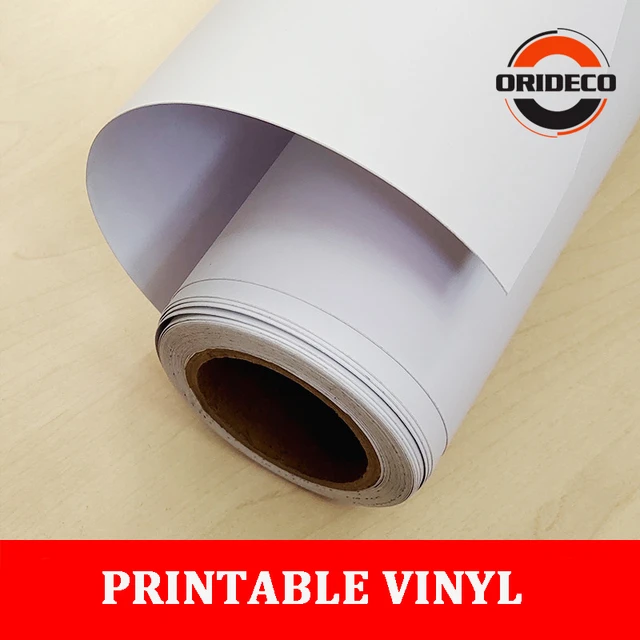 1.52*30m Waterproof Printable/inkjet Printable Vinyl Super White Removable Adhesive  Vinyl Sticker - Car Stickers - AliExpress