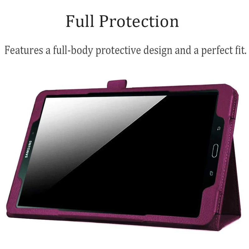 Чехол для samsung Galaxy Tab A 10,1 Funda T580 T585, SM-T580, флип-чехол для планшета, кожаный смарт-чехол с магнитной подставкой