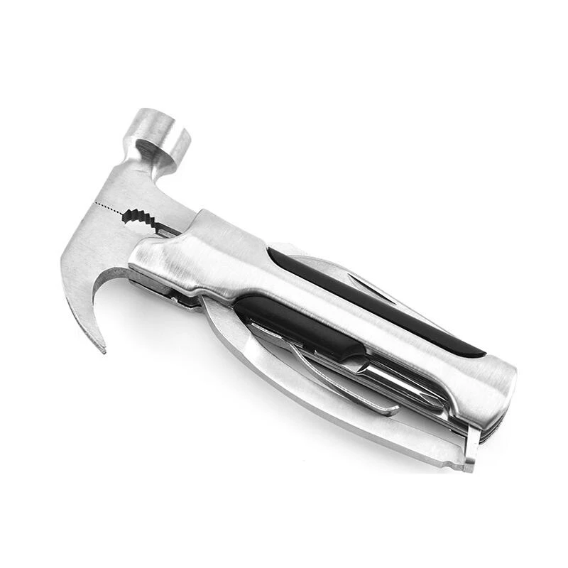 

Portable Tool Hammer Multi-function Tool Screwdriver Pliers Bottle Opener Outdoor Riding Travel Tool Home Repair DIY Tool