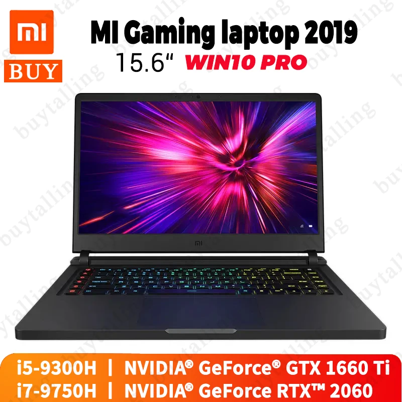 Xiaomi Mi ноутбук для игр 2019 15 6 дюймов процессор Intel Core i5 9300H/i7 9750H GeForce GTX