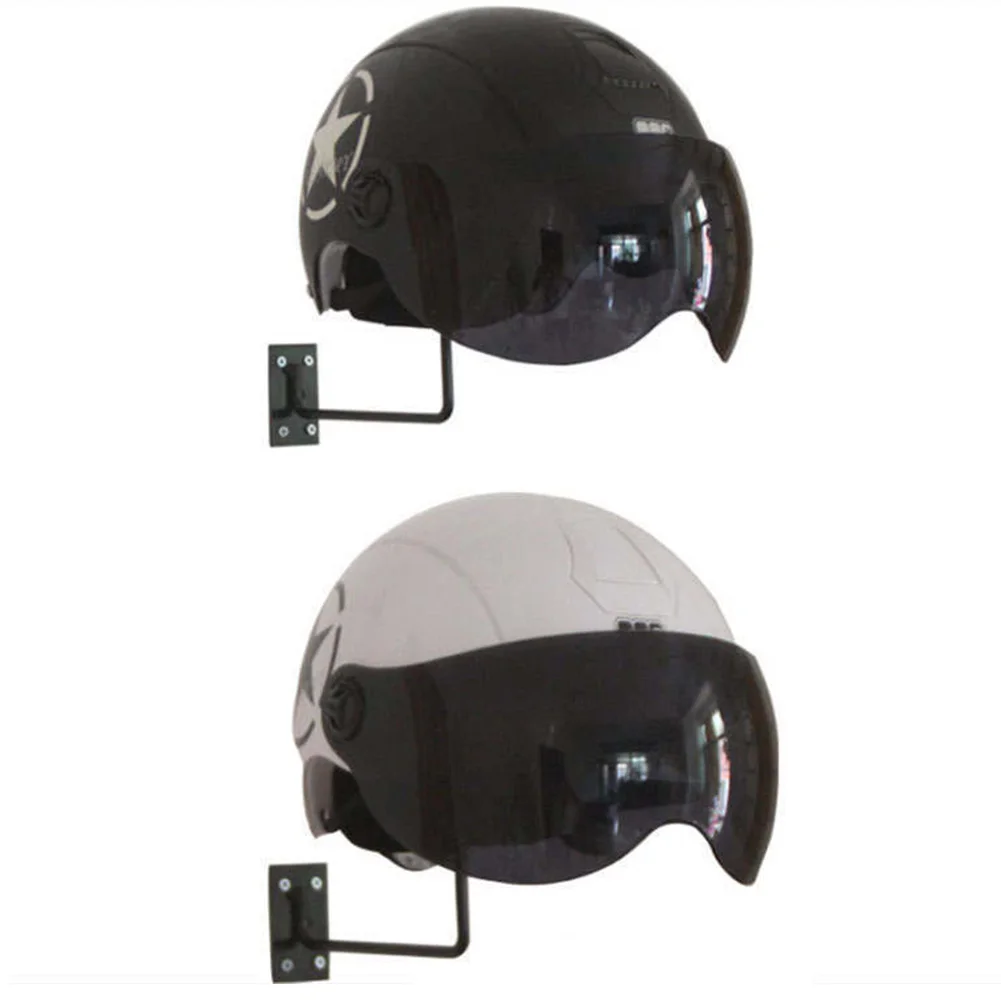 Настенный дисплей стойка держатель для хранения мячей вешалка для шляп Крюк Черный Многофункциональный прочный утолщенный база мотоциклетный шлем парик