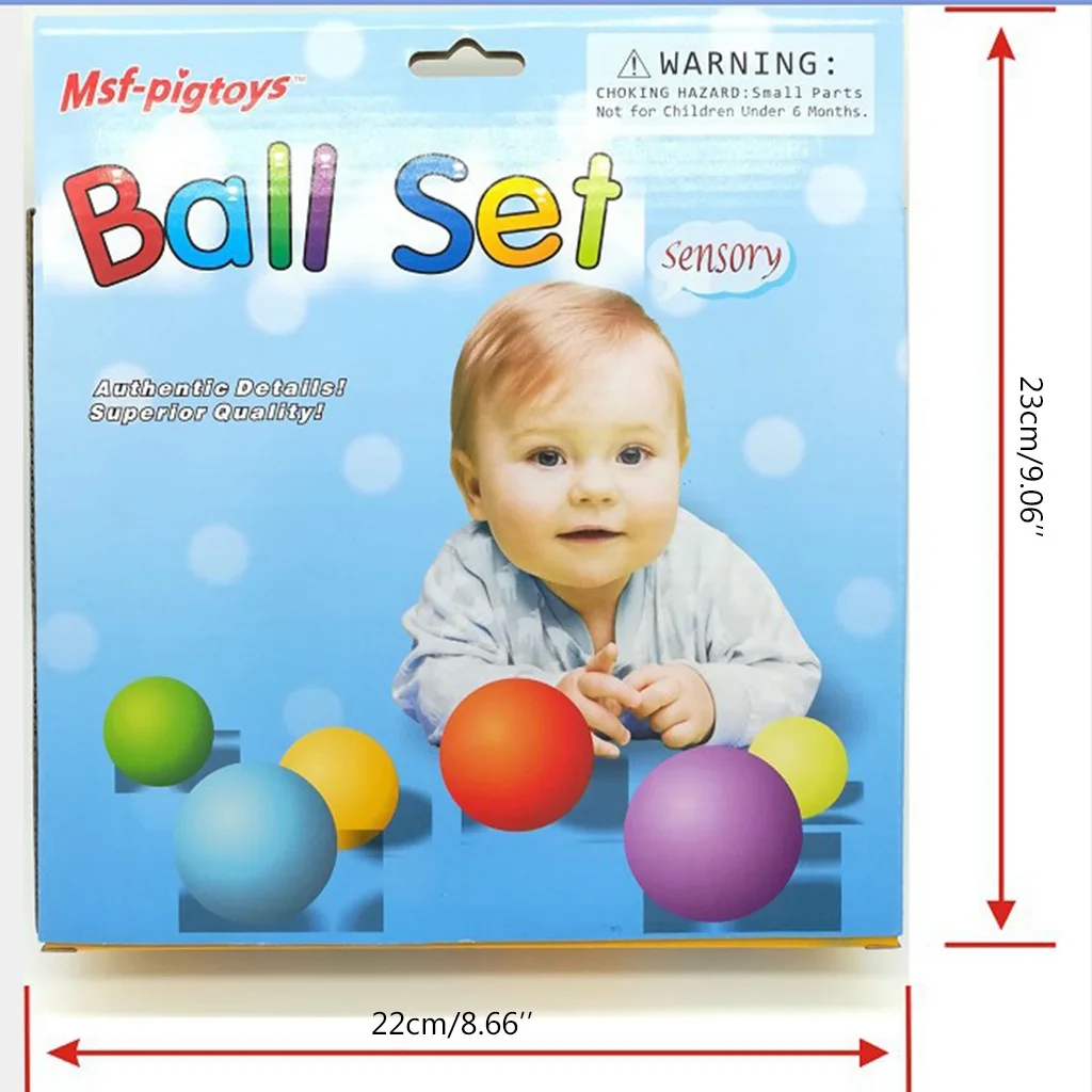 Детские сенсорные игрушки мяч Обучающие Игрушки для раннего развития