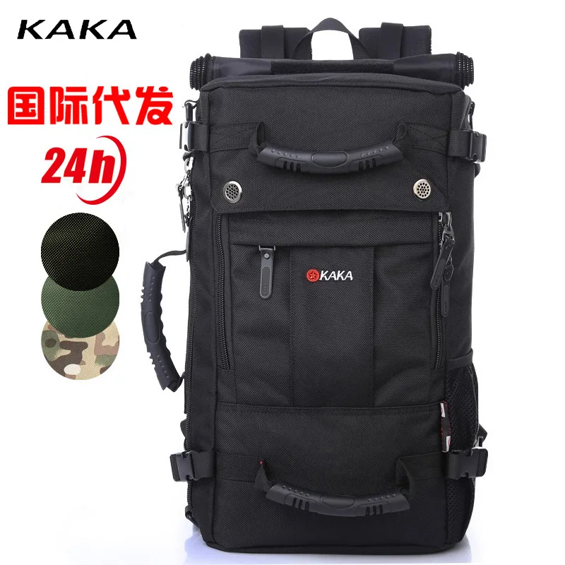

Europe And America New Style Shoulder Bag Men Large Capacity Travel Backpack Multi-functional Computer Bag Fashion Cool Sports B
