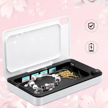 

2020 Portable Uv Sterilizer Box Mobile Phone Sanitizer Case For Phone Mice Toothbrush Mask Sterilization Box 1 Set