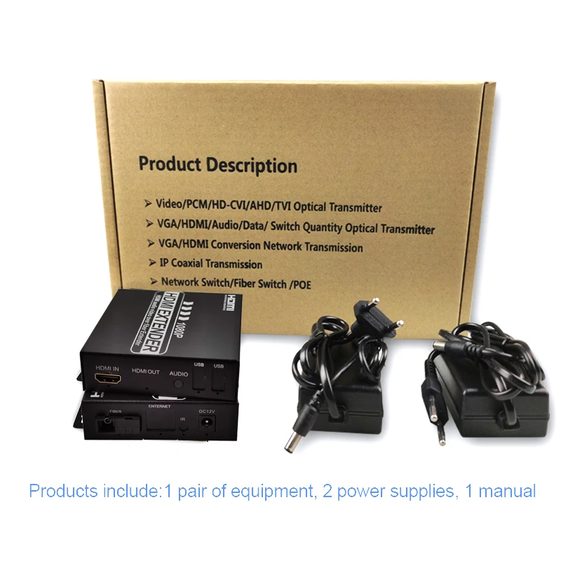hdmi extender over fiber optic Transmission