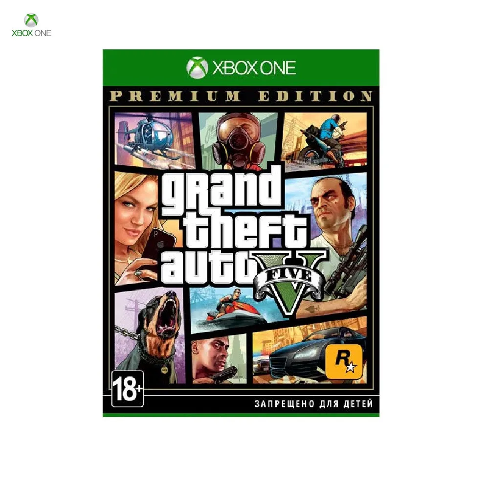 Игра для Xbox One Grand Theft Auto V. Premium Edition (русские субтитры)|Игры консолей| |