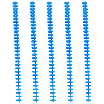 

5Pcs Binding Spines Fine Novel Office School Spiral Notebook Coils Spirals Comb Binding