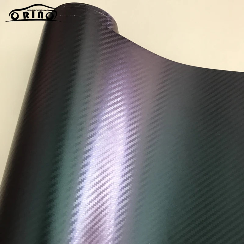 Chameleon 3D Carbon Vinyl Wrap Sticker-3