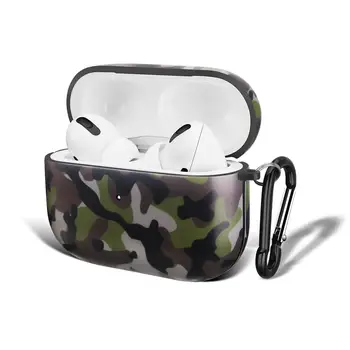 

2020 New Protective Cover for AirPods 3 Earphone Accessories IMD Soft TPU Camouflage Case for AirPods Pro For Apple