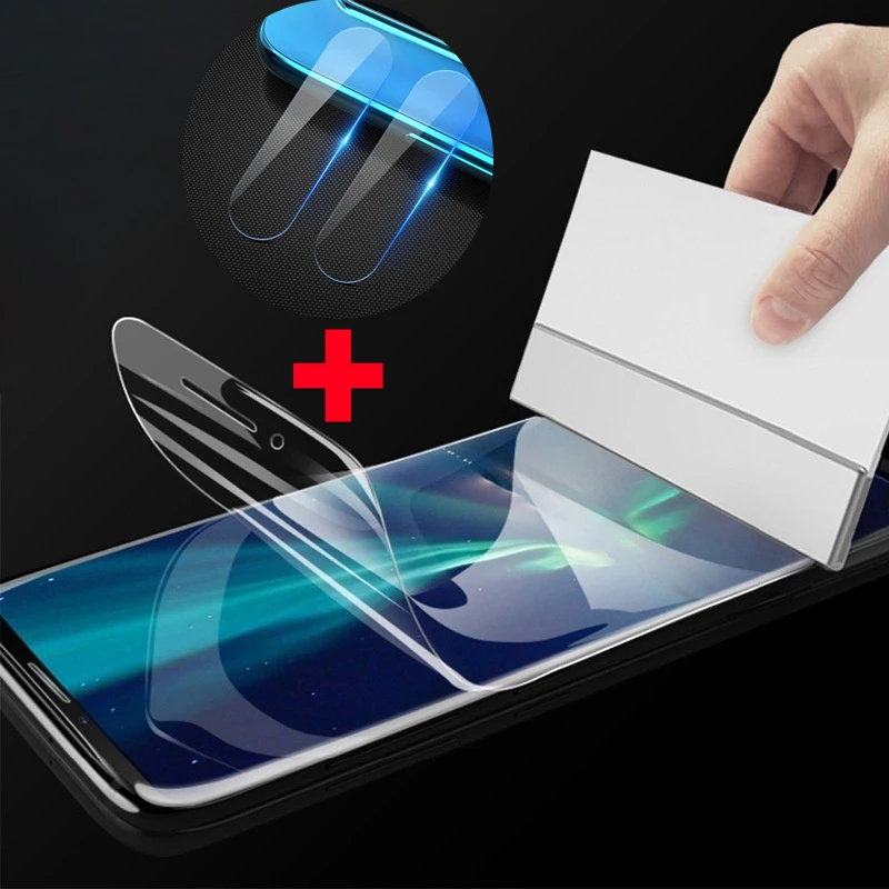 Гидрогелевая Защитная пленка для экрана Huawei Mate30 P30 Pro P20 Mate20 Lite P Smart 2019 Nova3 Ecran