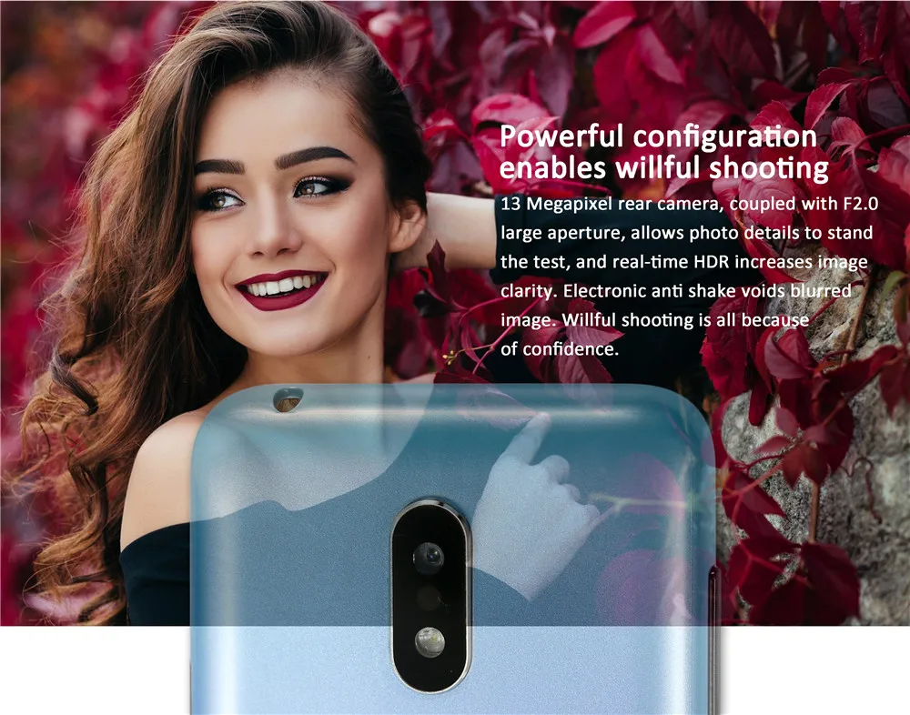 Powerful configuration enables willful shooting