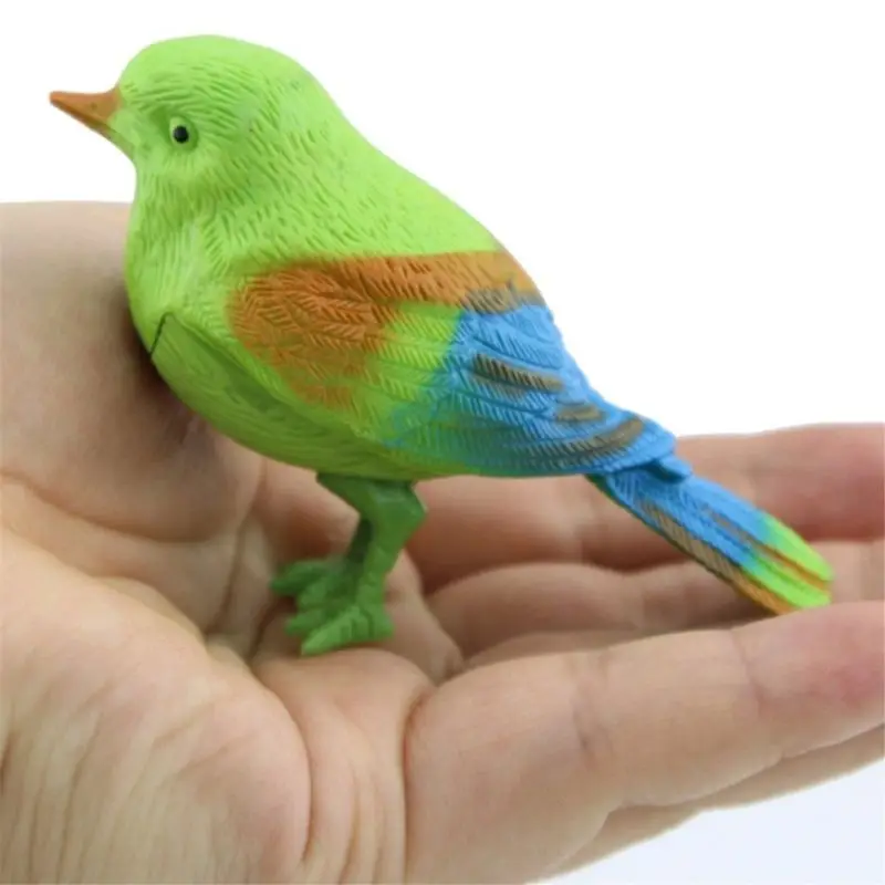 Singing Bird Toys Cute Singing Bird Interactive Electronic Toys Simulation Bird Voice Control Music Educational Toys For Baby Kids Gift Funny Toy