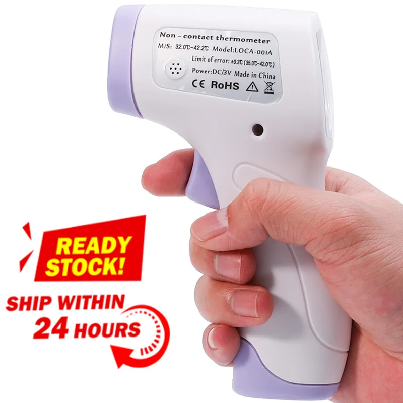 

Baby Infrared Thermometer Non-Contact Adult Body Fever IR Children Digital LCD Body Measurement Forehead Termometro