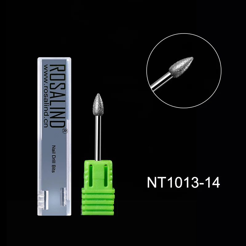 ROSALIND Electric Manicure Grinding Nail Drill Bit Machine Accessories Nail Art Tool Nail Files Nail Drill Bit For Pedicure Nail - Цвет: NT1013-14