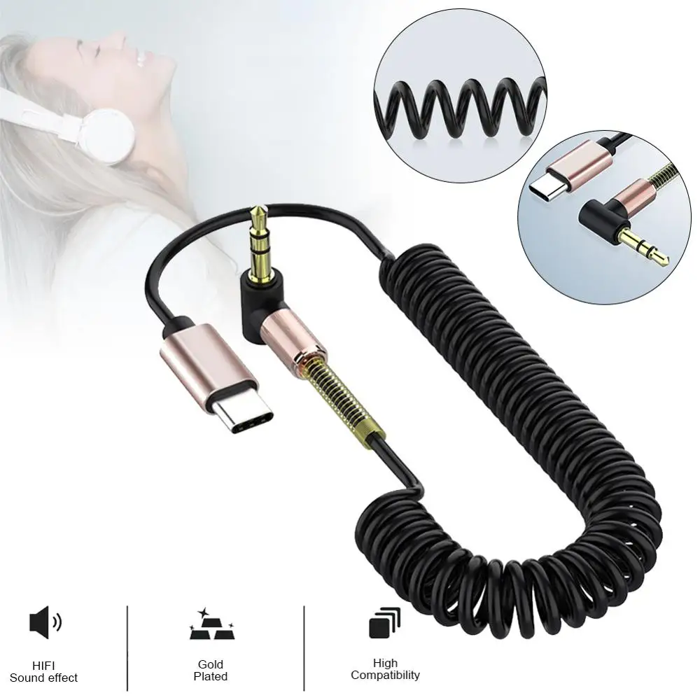 

3.5mm Male Audio AUX Jack to USB 2.0 Type A Female OTG Converter Adapter Cable for Car MP3