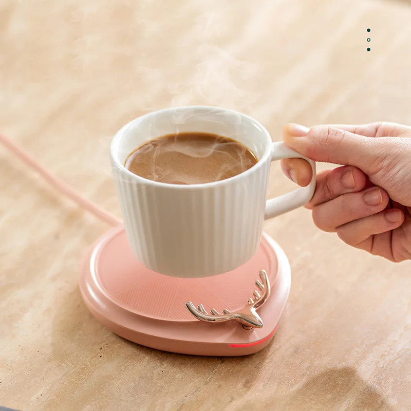 USB Cup Heater Mug Warmer Electric Hot Plate Tea Makers Warmer Coaster 3  Gear Temperature Cup Heating Pad for Coffee Milk Tea - AliExpress