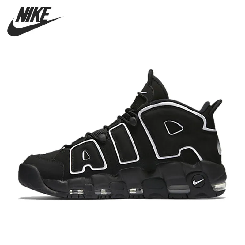 Nike Air более ритмично и Для мужчин дышащие баскетбольные спортивные кроссовки дизайнерская женская обувь, 414962-002