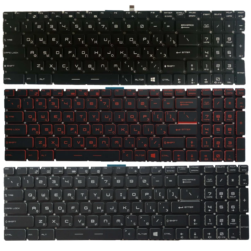 Laptop Keyboard GL72 Russian GL62 GP62VR GP72MVR NEW MSI for Gp72/Gl62/Lg72/..